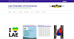 Desktop Screenshot of lcci.org.pg