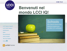 Tablet Screenshot of lcci.it